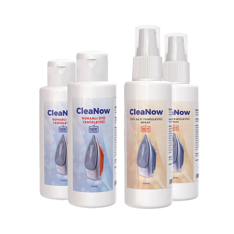 CleaNow Buharlı Ütü Temizleme Seti